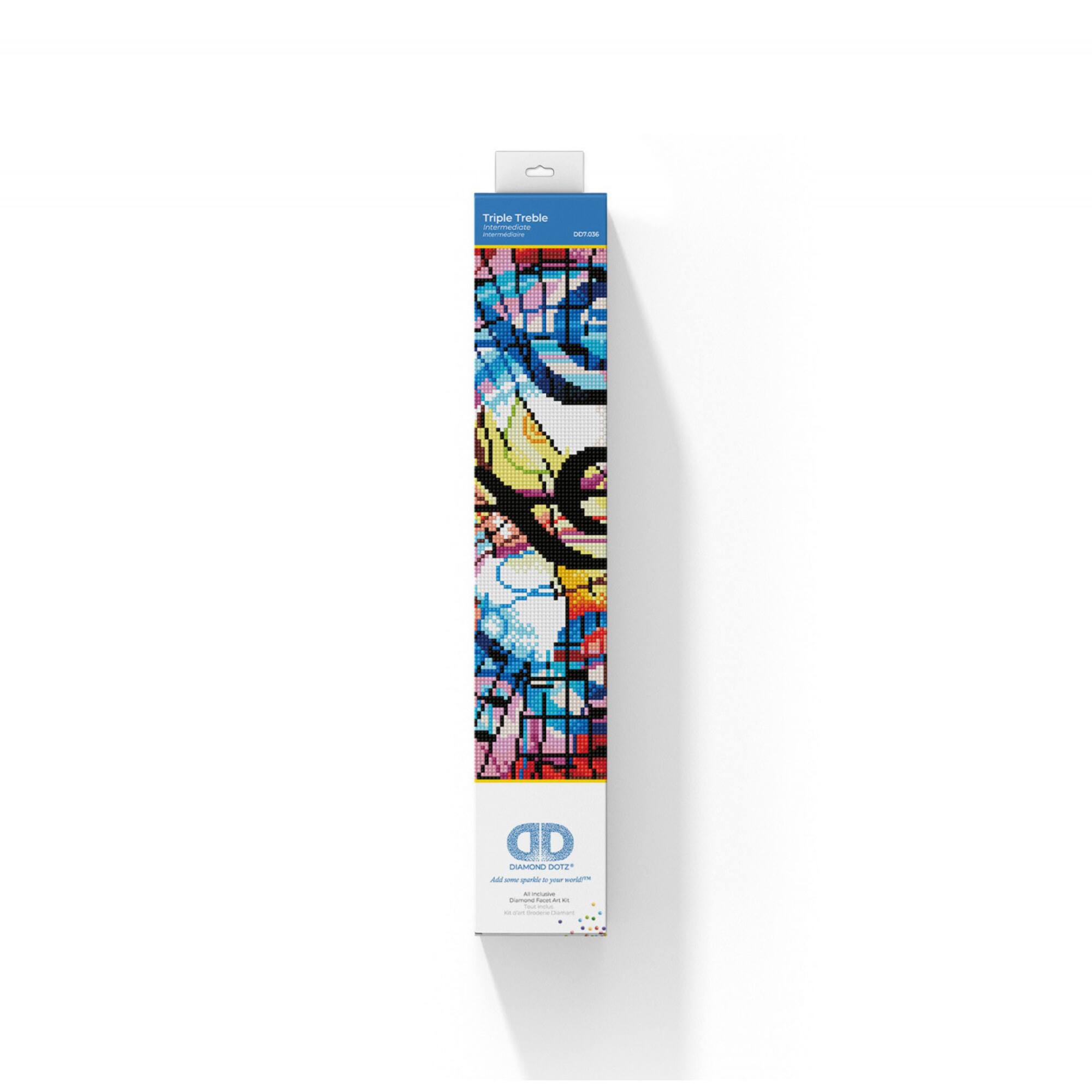 Diamond Dotz® Intermediate Triple Treble Diamond Painting Kit